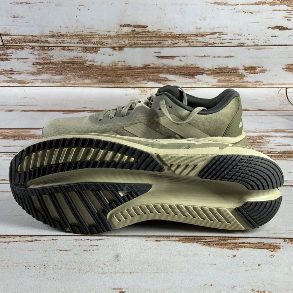 New Adidas Adistar 3 Mens 12 Running Sneakers Silver Pebble Grey No Box
